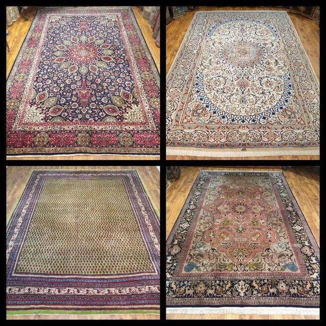 Dywan perski orientalny ręcznie tkany Nain Moud Isfahan