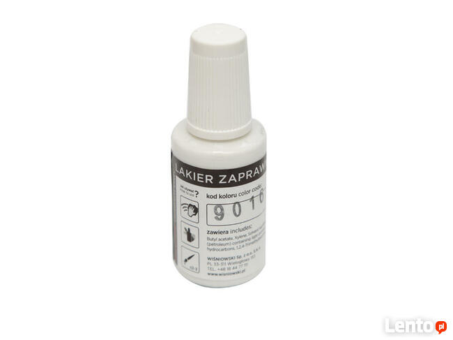 Lakiery zaprawkowe do bram rózne kolory marki Wiśniowski