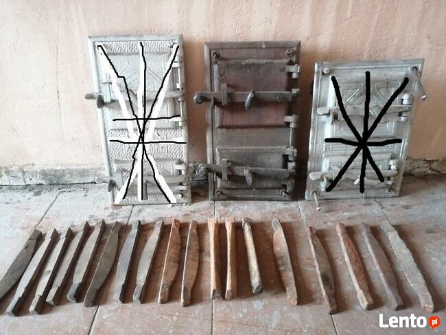 sprzedam drzwiczki do pieca z rusztami