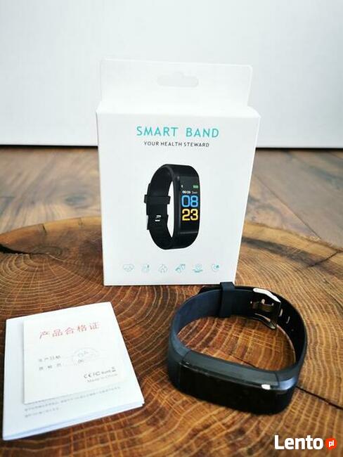 Nowe opaski smartband fitness krokomierz pulsometr