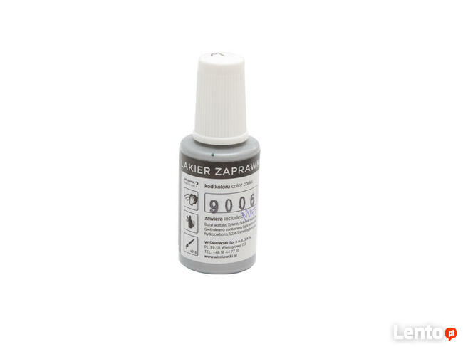 Lakiery zaprawkowe do bram rózne kolory marki Wiśniowski