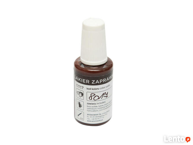 Lakiery zaprawkowe do bram rózne kolory marki Wiśniowski