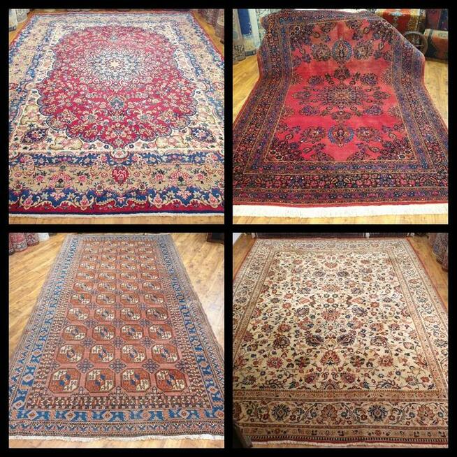 Dywan perski orientalny ręcznie tkany Nain Moud Isfahan