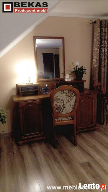 Stylowa Toaletka Biurko Sypialnia Dąb Rustikal Bekas Meble