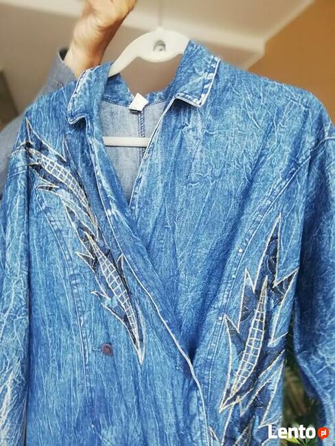 Damska sukienka jeansowa