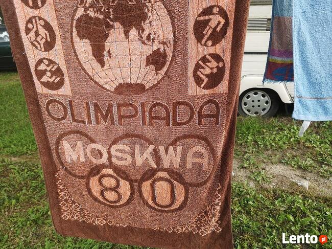 Ręcznik z PRL-U Olimpiada