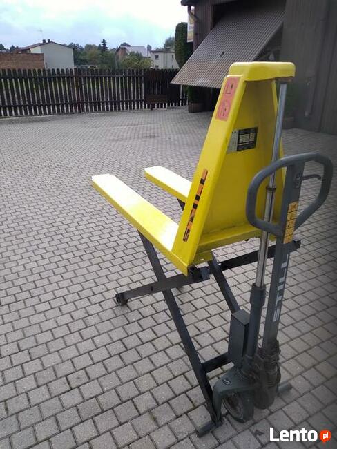 Wózek paletowy nożycowy STILL udżwig 1000 kg unoszenie 800 m