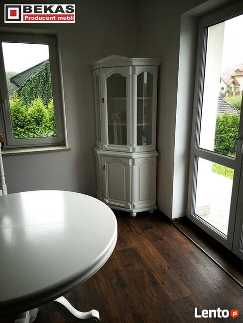 Stylowa Biała Szafa (2L-2S) Biały Dąb od Bekas Meble Stylowe