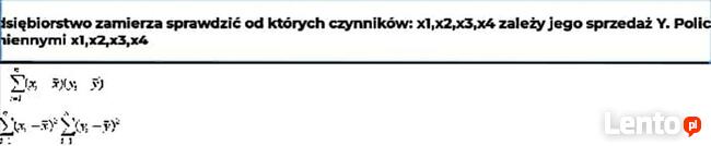 Miary klasyczne, równanie trendu - 3 rozwiązania Excel