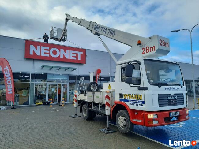 Podnośnik koszowy WYNAJEM Elbląg