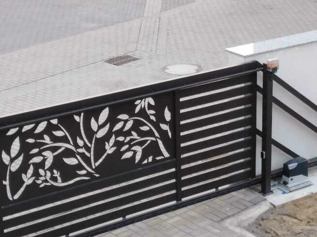 Ogrodzenie, balustrada, panele, wstawki