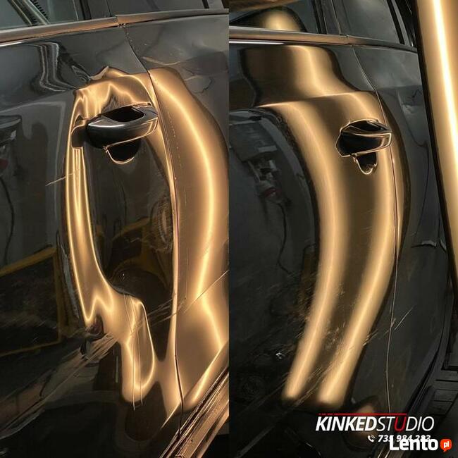 Usuwanie wgnieceń bez lakierowania (PDR) - Kinked Studio