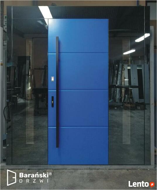 EKSKLUZYWNE DRZWI WEJŚCIOWE DREWNIANE BARAŃSKI - PROMOCJA w
