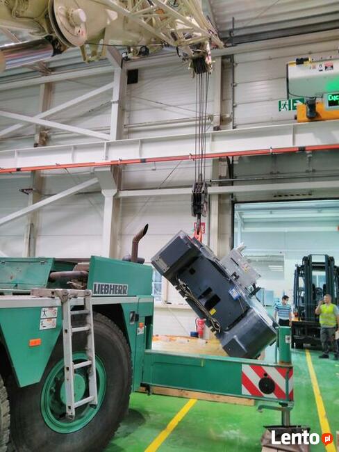 RELOKACJA MASZYN, montaż i demontaż maszyn przemysłowych