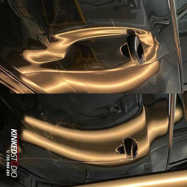 Usuwanie wgnieceń bez lakierowania (PDR) - Kinked Studio