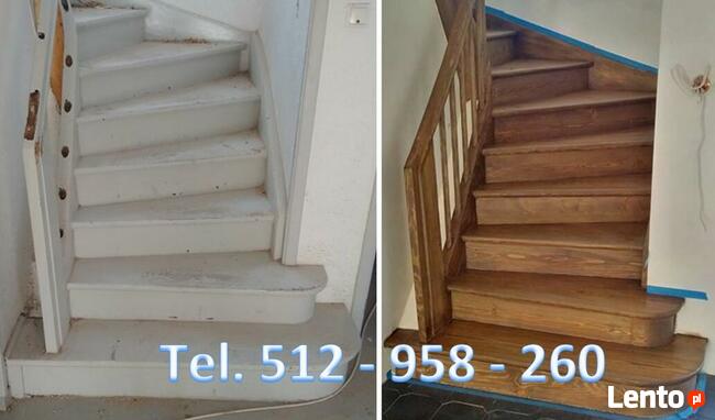 Renowacje schodów drewnianych