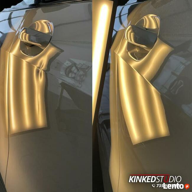 Usuwanie wgnieceń bez lakierowania (PDR) - Kinked Studio