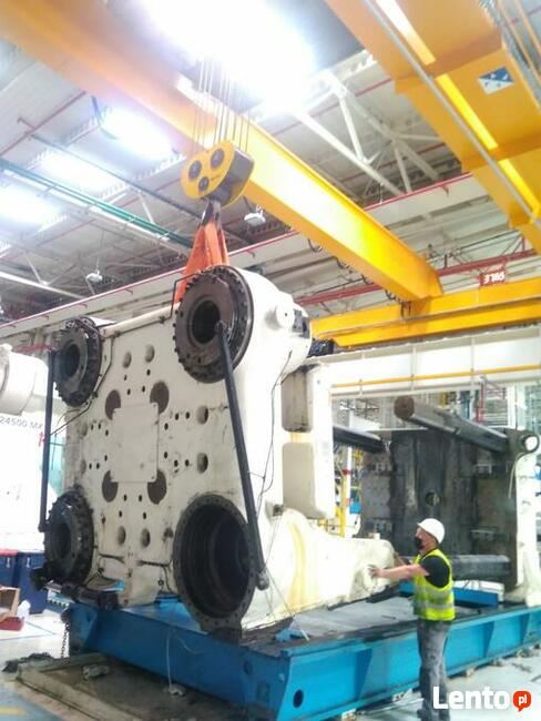 RELOKACJA MASZYN, montaż i demontaż maszyn przemysłowych