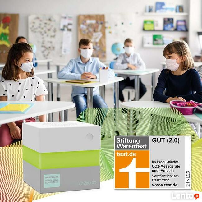 Czujnik CO2 dwutlenku węgla AIR2COLOR TT-1079