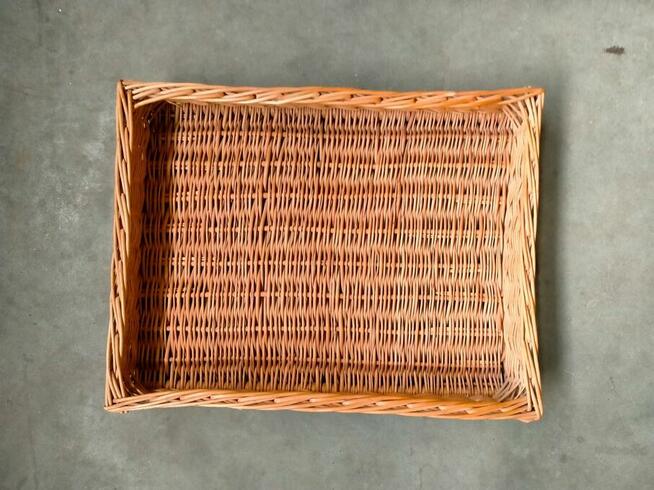 Kosze wiklinowe wystawowe