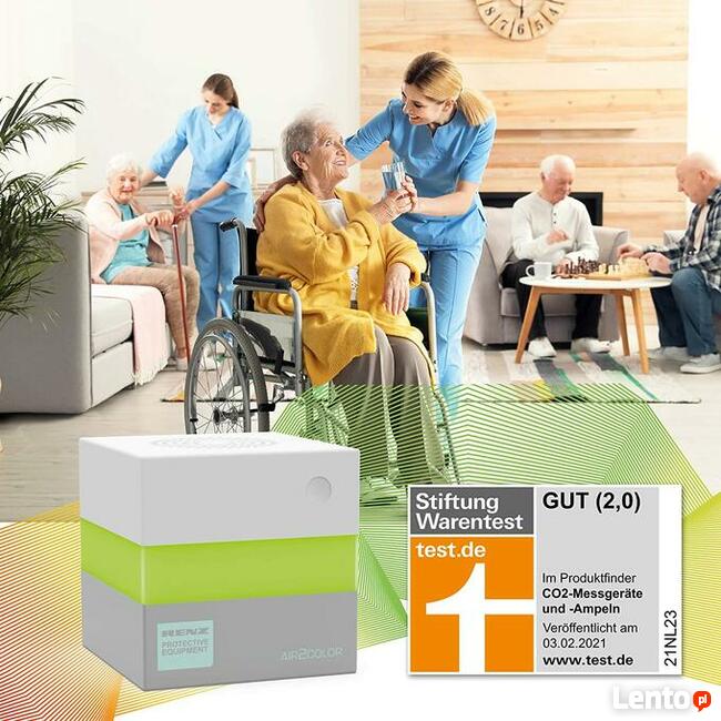Czujnik CO2 dwutlenku węgla AIR2COLOR TT-1079