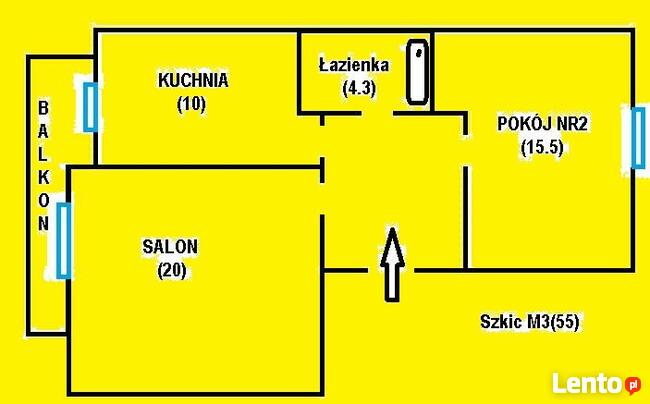 Zamienimy M3 w bloku komunalnym na Olechowie na M4 lub M5 bl