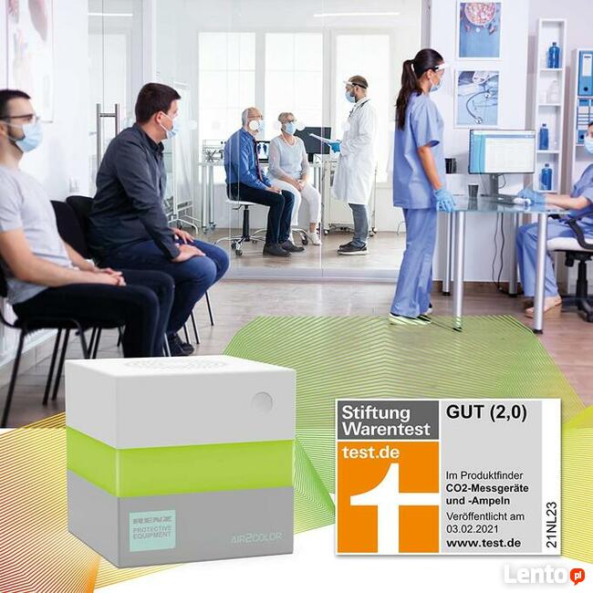 Czujnik CO2 dwutlenku węgla AIR2COLOR TT-1079