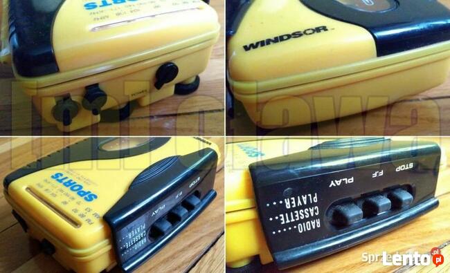 walkman WINDSOR CS500 radio magnetofon UNIKAT z USA
