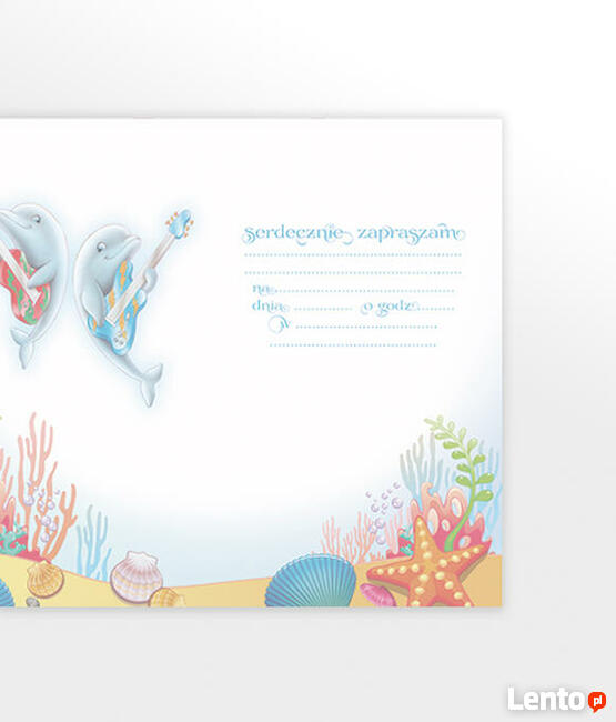 ładne zaproszenia dla dzieci, ogólne zaproszenia bajkowe