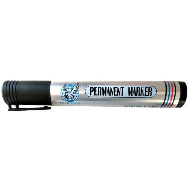 Marker permanentny niezmywalny, okrągła końcówka