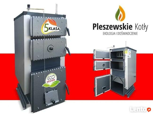 Kocioł Feniks Uni 13kW na drewno węgiel 5 klasa do130m2