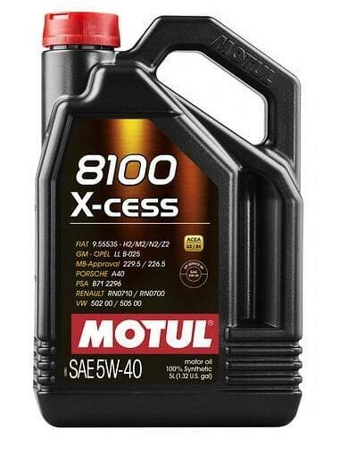 MOTUL 8100 X-CESS 5W40 5L 5W-40 KATOWICE