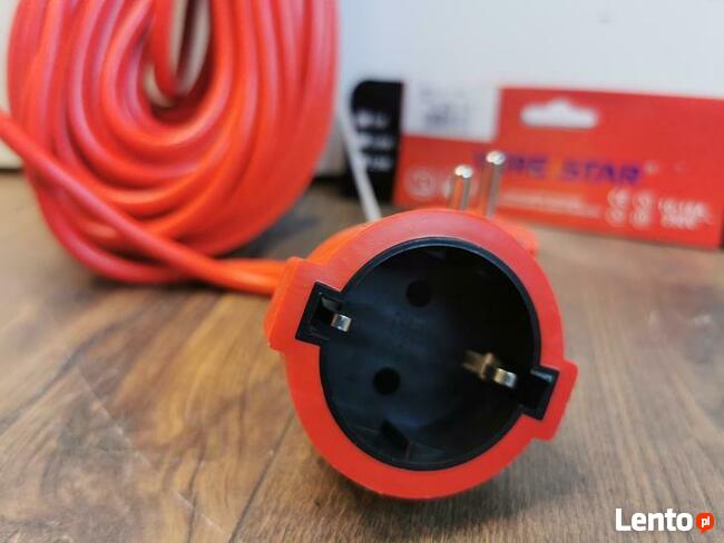 nowe kable ogrodowe budowlane 20,30,50m 3x2,5 wirestar