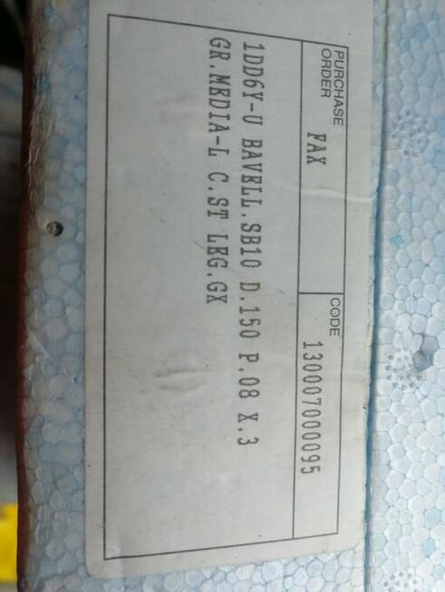 Bavelloni, Tarcza diamentowa do obrobki szkla