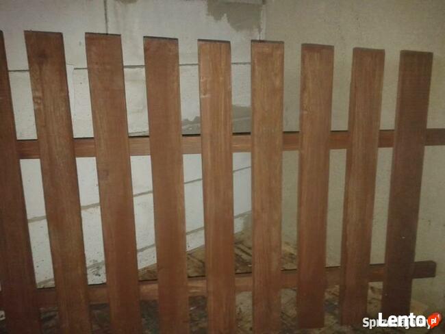 Drewniany Płot sztachetowy 2 m