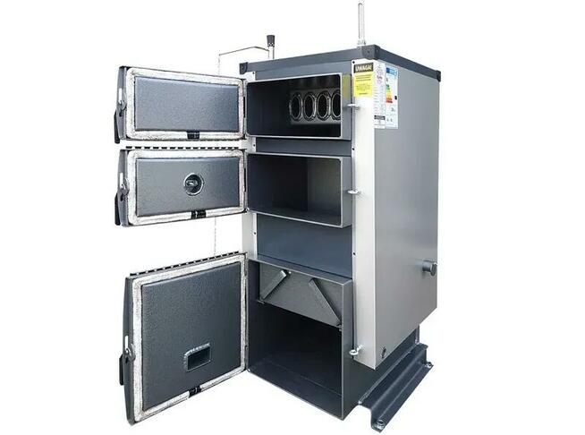 Kocioł co na węgiel i drewno zasypowy 18kw 180m2 Feniks Uni