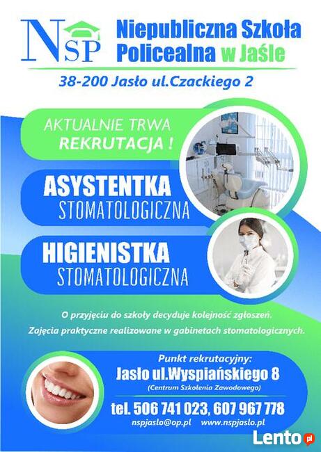 Asystentka / higienistka stomatologiczna