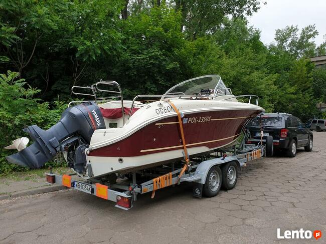 Łódź motorowa Odeon 700, kabinowa, Yamaha 130 KM, 2008r