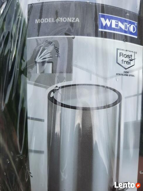 KOSZ INOX DO ŁAZIENKI MONZA 3L WENKO USZKODZONY