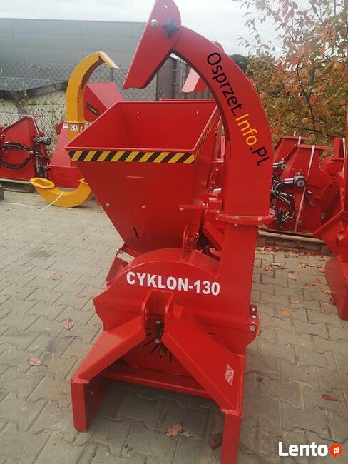 Rozdrabniacz CYKLON130, rębak do gałęzi tarczowy