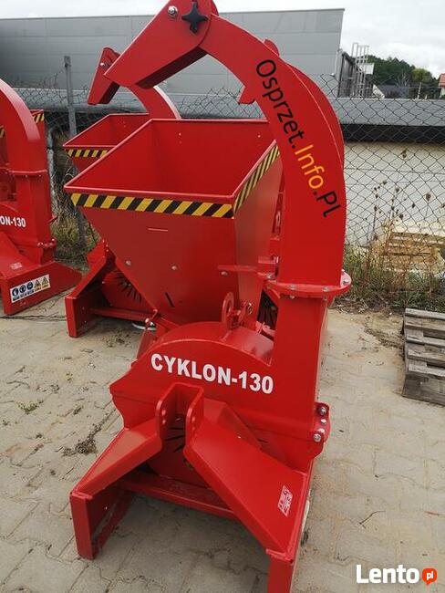 Rozdrabniacz CYKLON130, rębak do gałęzi tarczowy