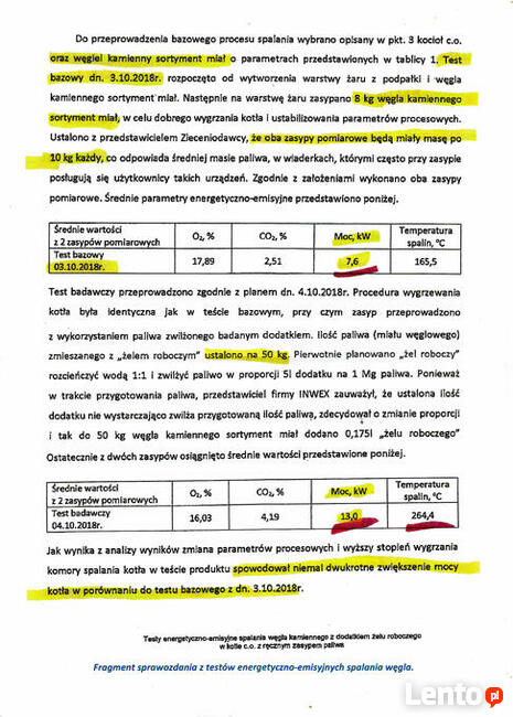 Inwex Redox Katalizator Spalania do węgla ekogrosdzku pellet