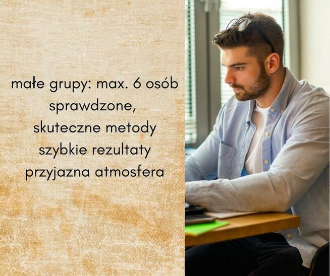 Kursy języka angielskiego online dla dorosłych 30 zł/h