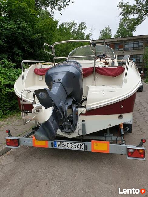 Łódź motorowa Odeon 700, kabinowa, Yamaha 130 KM, 2008r