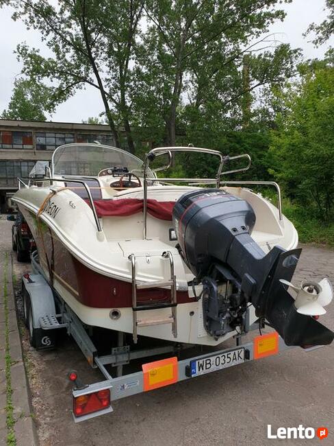 Łódź motorowa Odeon 700, kabinowa, Yamaha 130 KM, 2008r