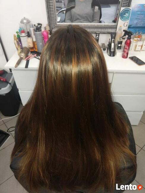 Keratynowe prostowanie włosów.Pezekłuwanie uszu.