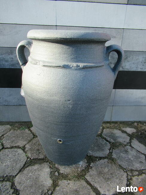 WYPRZEDAŻ zbiornik na deszczówkę antyczna amfora szara 250 l