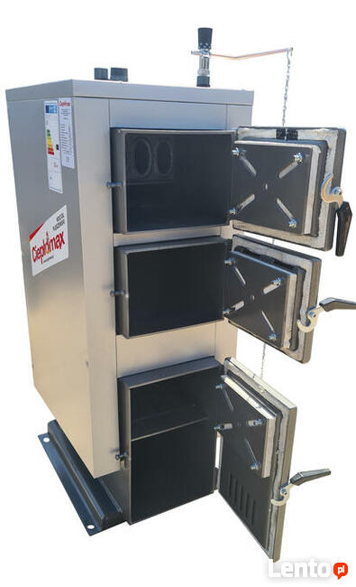 Kocioł Feniks Uni Pleszew na węgiel drewno zasypowy 10KW 5kl