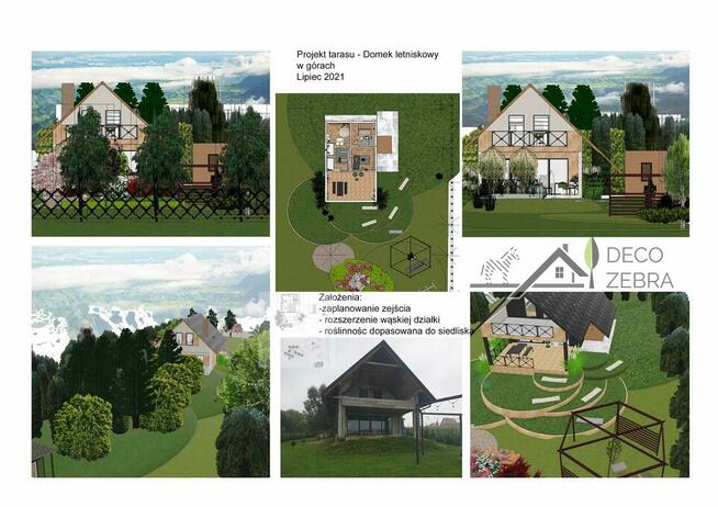 Projektowanie Aranżacja Wnętrz Kuchni Ogrodów Meble Elewacje