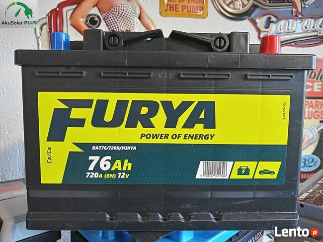 Akumulator FURYA 76Ah 720A P+